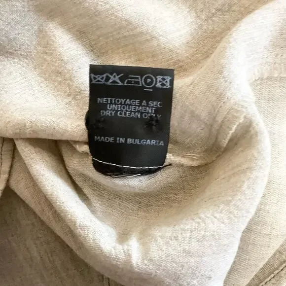 Etoile Isabel Marant Melphine Wool Blend High Neck Ruffle Blouse 38 6 - Picture 11 of 12